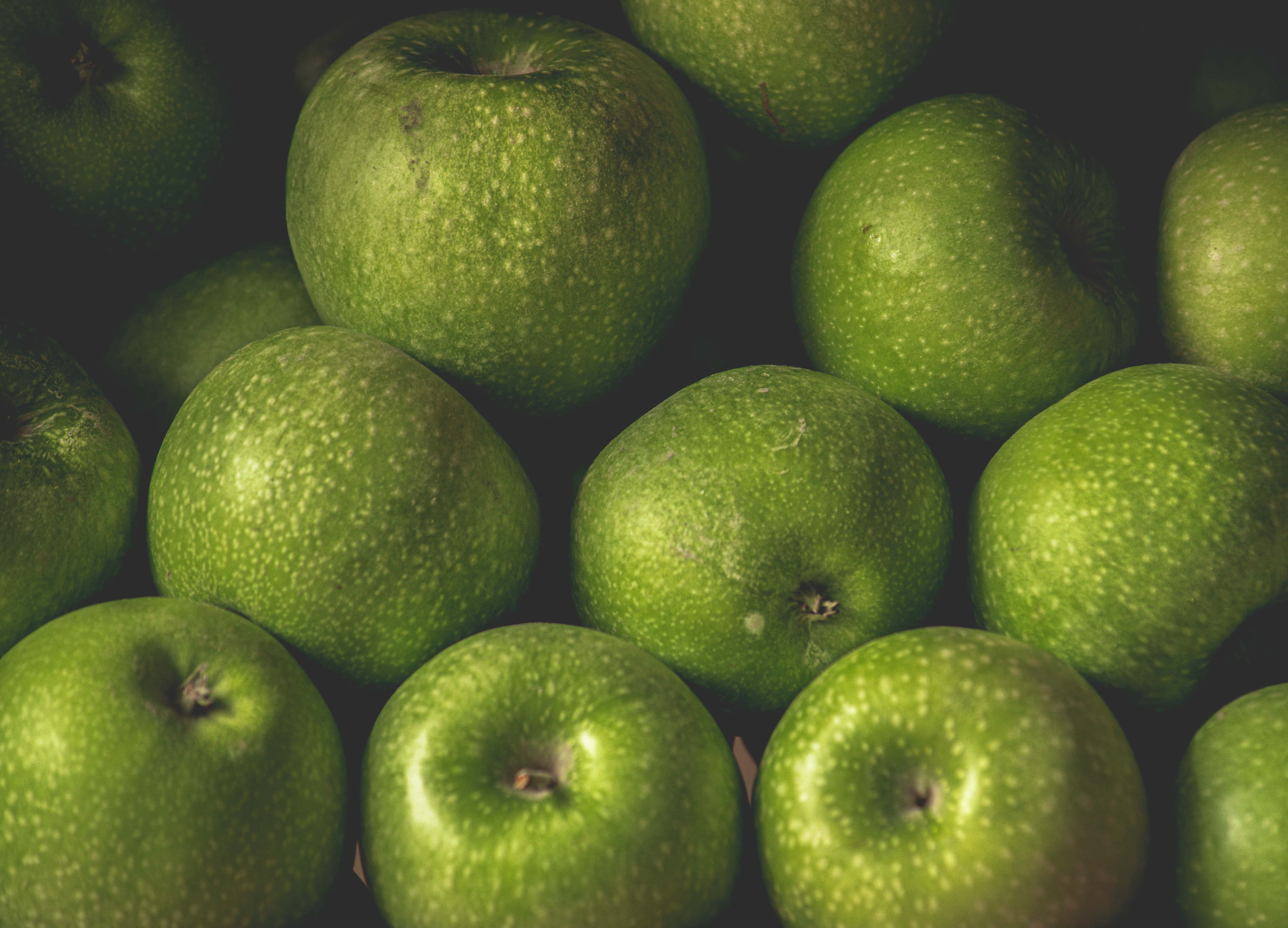 Free picture: apples, greenish yellow, apple, fresh, organic, close-up,  food, produce, health, vitamin