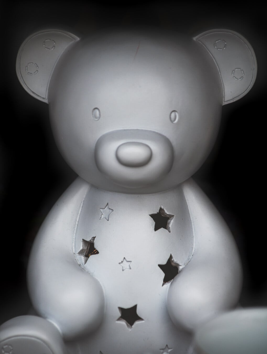 白色, 泰迪熊玩具, 陶瓷, 老, 玩具, 年份, 黑白, 对象, 光泽, 灰色