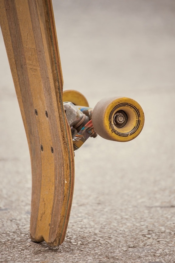 skateboard, skateboarding, staré, vintage, voľný štýl, klasický, staromódny, drevo, zariadenie, retro