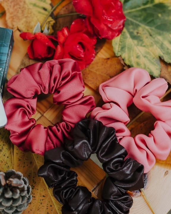pink, headband, vintage, fashion, old fashioned, traditional, arrangement, decoration, rose, leaf