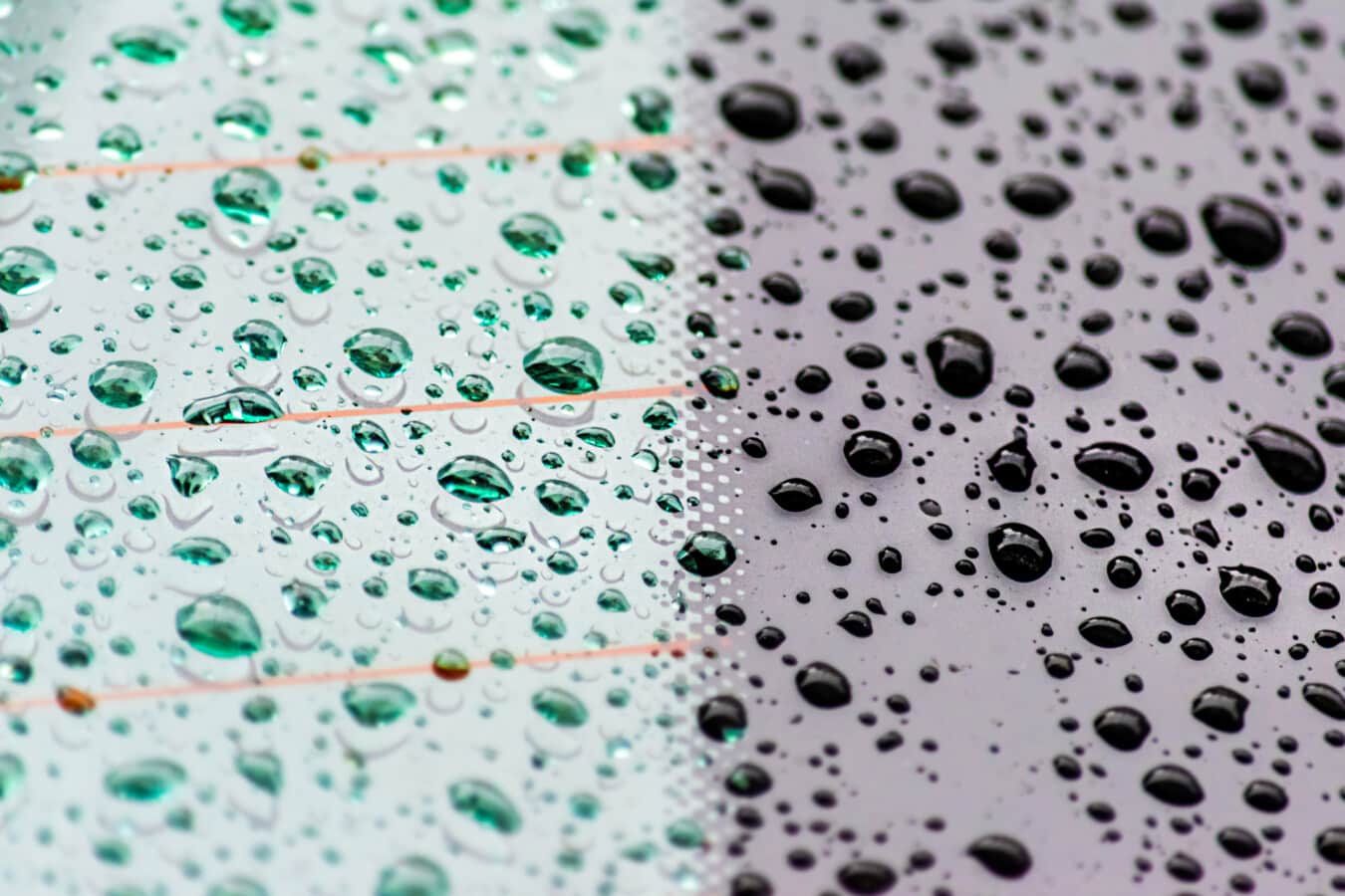 raindrop, rain, dew, texture, droplets, macro, close-up, reflection, glass, condensation