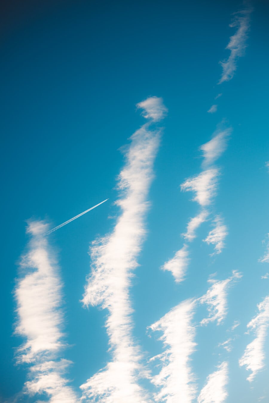 clouds, blue sky, ozone, climate, weather, light, cloudy, air, cloud, atmosphere
