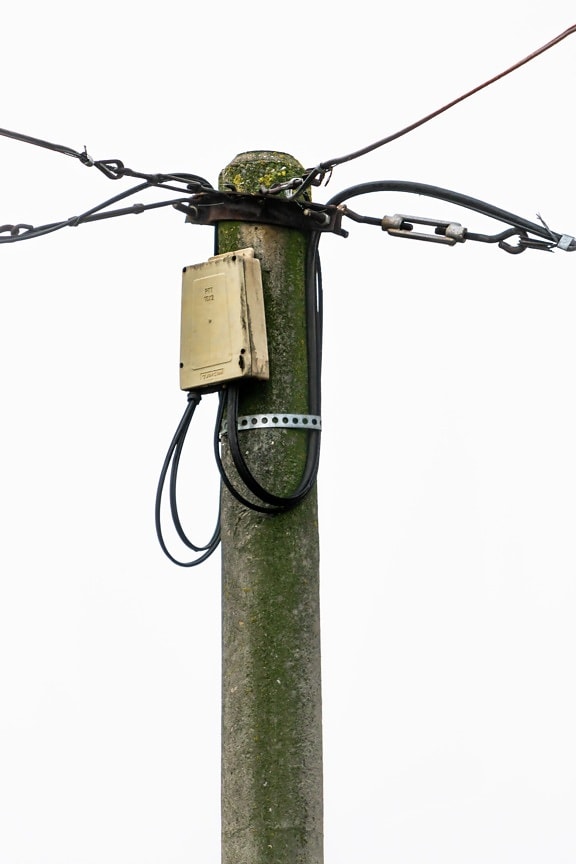 telephone wire, telephone line, telephone pole, telecommunication, device, wire, electricity, equipment, steel, connection