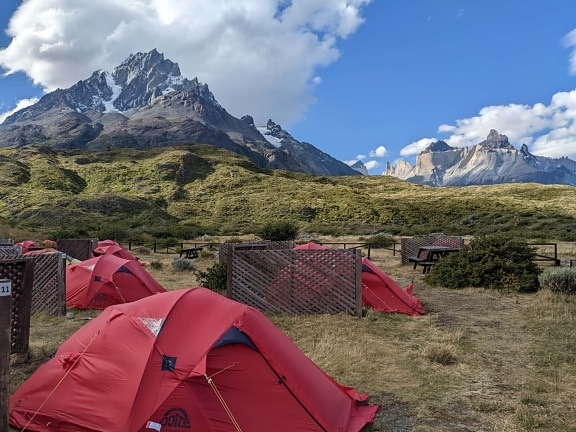 camp, tent, campsite, national park, landscape, mountain, mountains, nature, adventure, recreation
