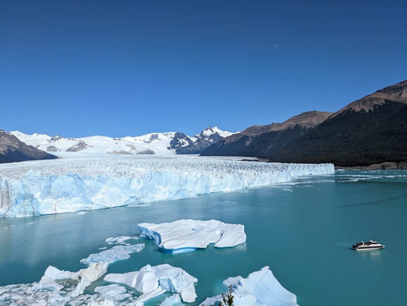 Turismo, glaciar de, crucero, iceberg, Hemisferio Norte, clima, nieve, agua, hielo, montañas