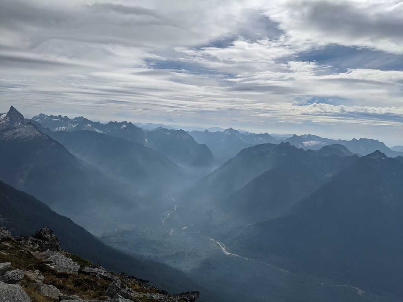 Nebel, Tal, Bergspitze, Panorama, Peak, Landschaft, Berge, Angebot, Berg, Natur