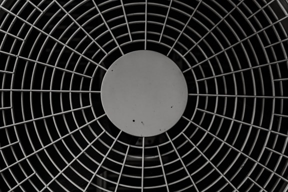 circle, round, grid, texture, metal, ventilation, electric fan, close-up, pattern, steel