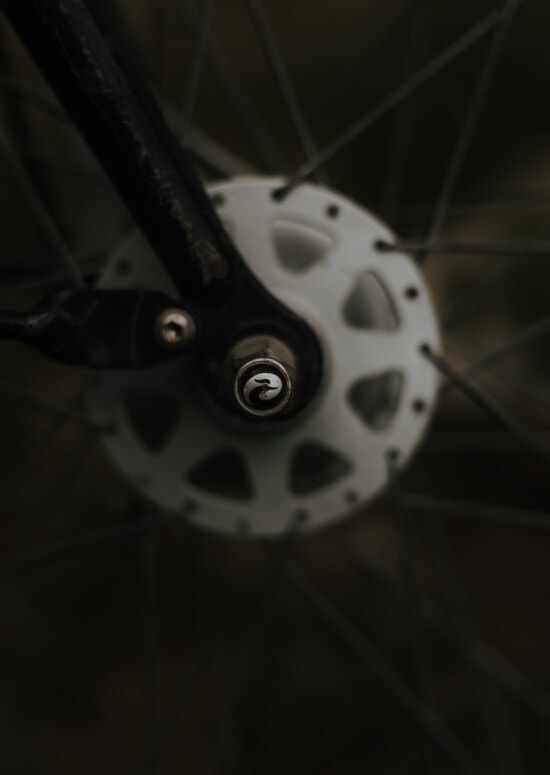 fokus, cykel, disk, hjulet, en del, enhet, växel, fordon, precision, krom
