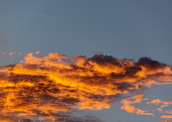 giallo arancio, drammatico, nuvole, cloud, Meteo, luce, tramonto, sole, Alba, natura