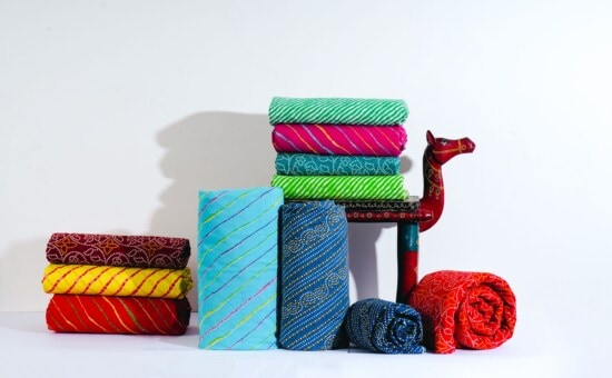 matéria têxtil, colorido, algodão, Índia, estilo, Ásia, tradicional, ornamento, feito à mão, decoração