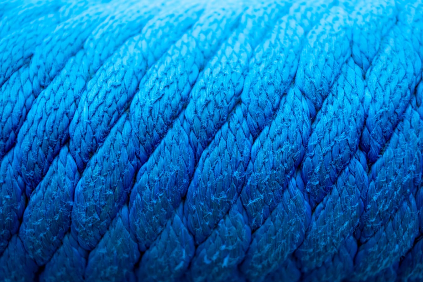 trama, blu scuro, corda, fibra, nodo, in nylon, lana, tessuto, modello, astratto