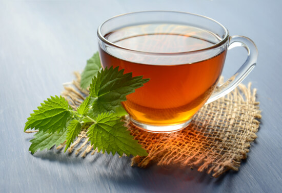 Ortiga, té, saludable, orgánica, fresco, aromaterapia, delicioso, bebida, hojas verdes, medicina