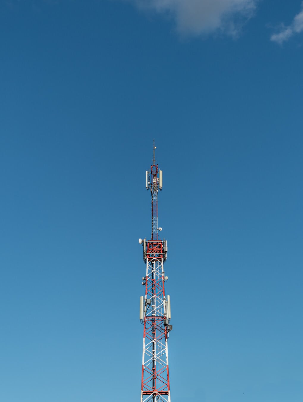 TV, senderen, overføring, pylon, antenne, tårnet, lynavleder, forsterker, høy, trådløs