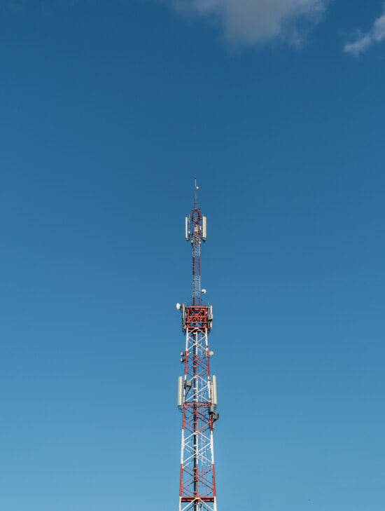 television, senderen, transmission, Pylon, antenne, tårn, lynafleder, forstærker, høj, trådløse
