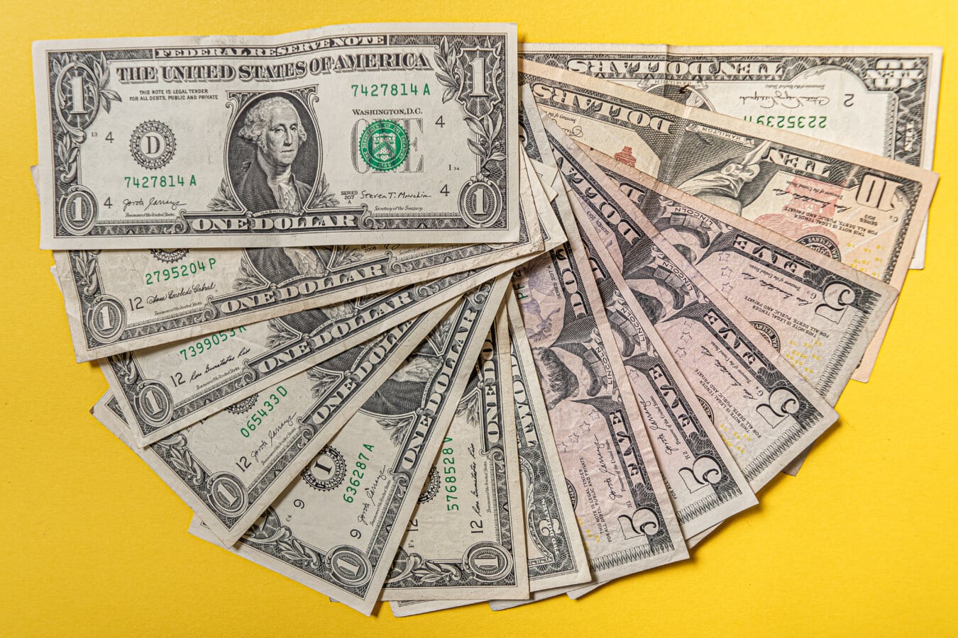 banknot, dolar, papieru, kupie, pieniądze, wiele, osiągnięcia, waluty, oszczędności