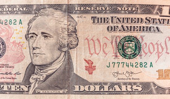 dolar, Amerika Serikat, merapatkan, detail, uang kertas, model tahun, makro, tunai, ilustrasi, uang