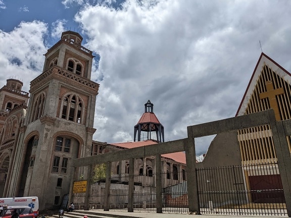 plaza de Armas Perú, catedral, abandonado, antiguo, ruina, plaza, calle, arquitectura, construcción, religión