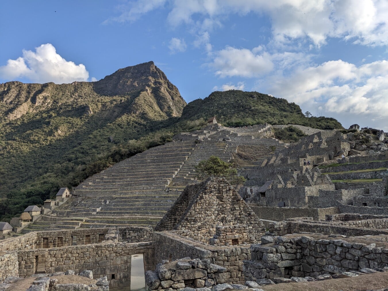 Peru, Archäologie, touristische Attraktion, Tempel, Steinmauer, Mauerwerk, Ruine, alt, Landschaft, Antike
