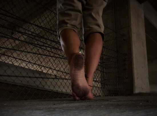 barefoot, photo model, legs, garage, indoor, dirty, shadow, feet, concrete, indoors