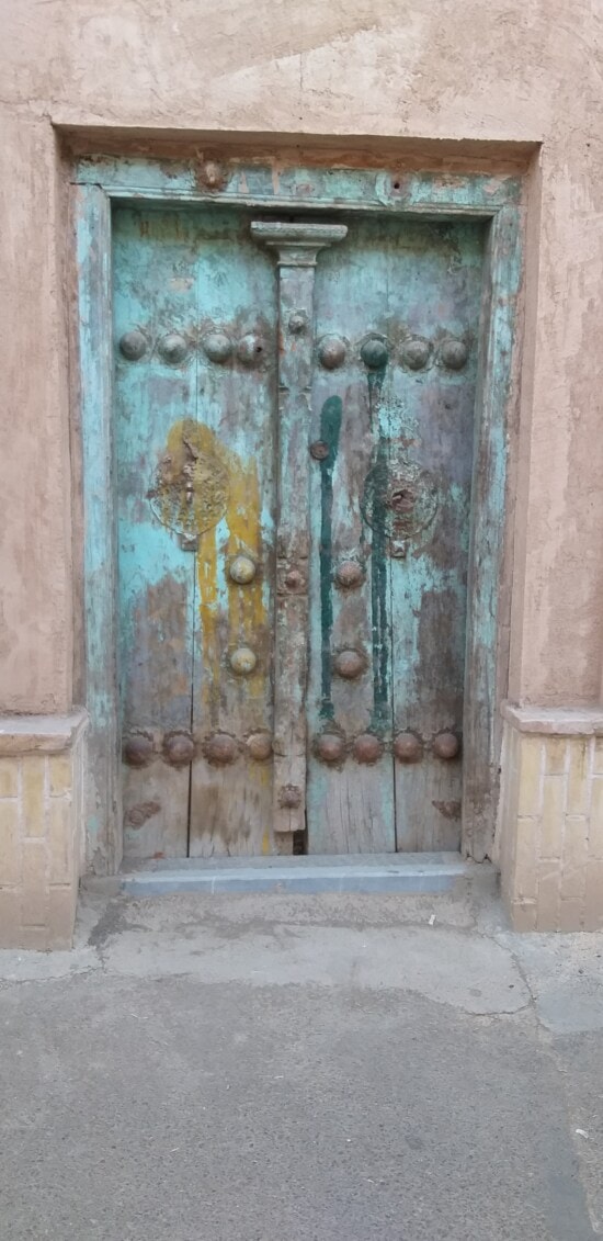 pintu depan, kayu, Arabesque, Arab, buatan tangan, gaya lama, pintu, pintu, ambang, masuk