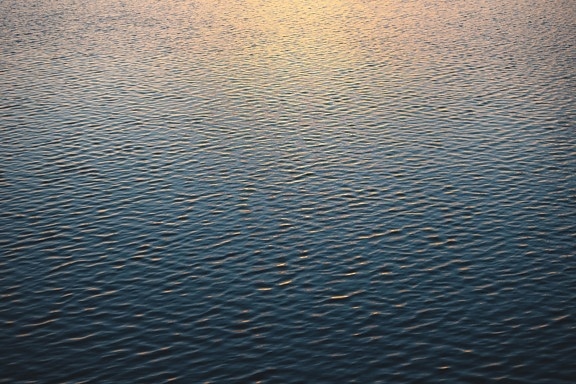 rivière, réflexion, niveau d'eau, vagues, texture, horizontal, horizon, arrière-plan, lac, sombre