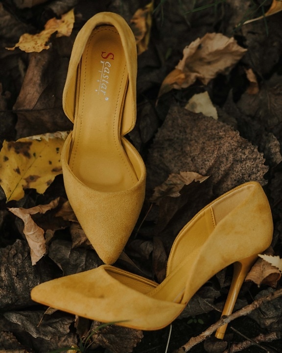 coklat, sandal, elegan, modern, musim gugur, mode, kulit, alas kaki, Sepatu, glamor