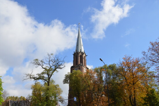 gotisk, kirketårnet, Polen, katedral, arkitektur, kirke, udendørs, natur, religion, gamle