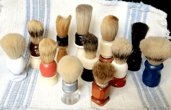 antiquity, brushes, collection, old, barber, brush, hygiene, bristle, treatment, care
