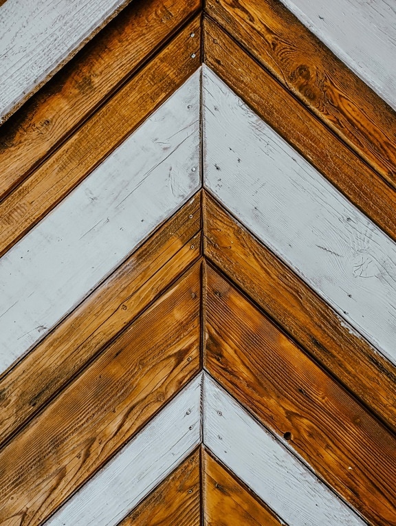 close-up, planks, timber, geometric, shape, white, light brown, paint, wood, carpentry