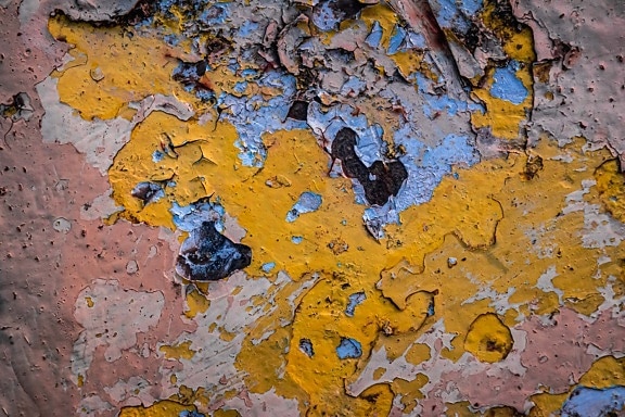 paint, decomposition, dirty, old, texture, rust, metal, grunge