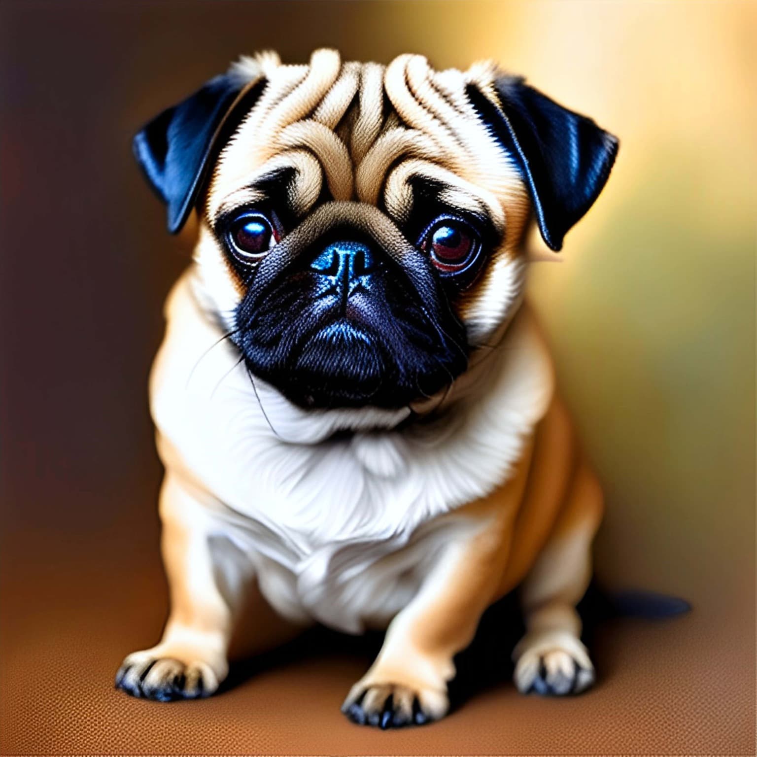 Free picture: Artwork illustration of adorable puppy