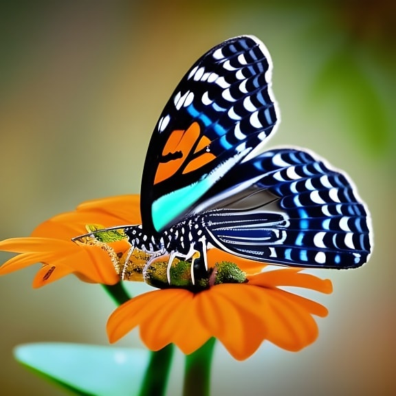 macro, dichtbij, vlinder, insect, illustraties, vleugel, dier, vleugels