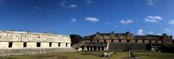 Rovine della civiltà precolombiana a Uxmal Merida – Messico