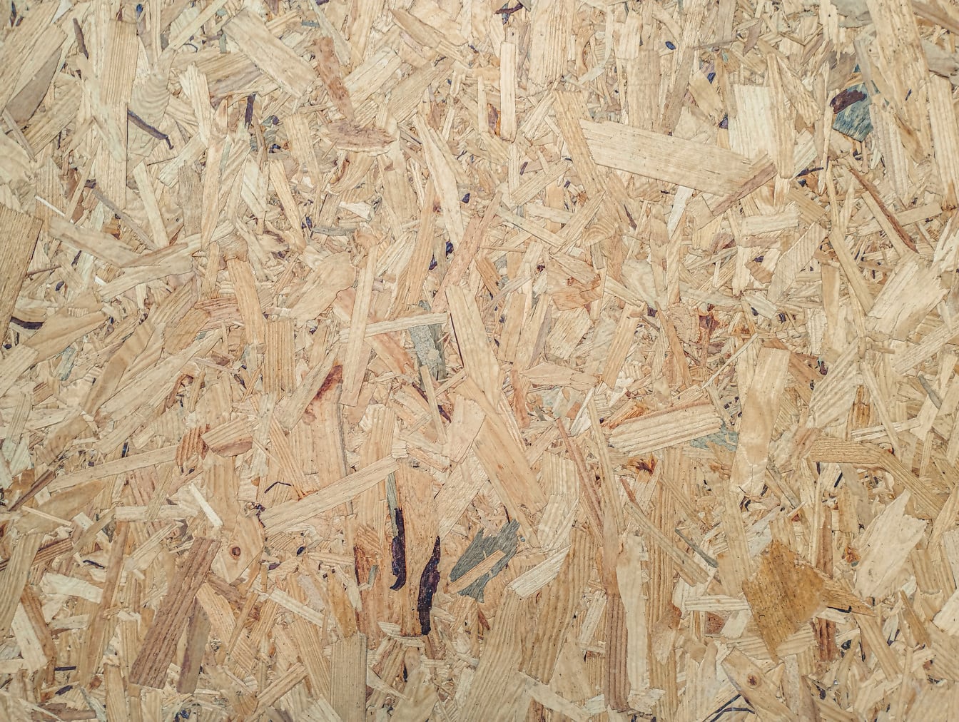 Drevotriesková doska: textúra, povrch, drevený materiál