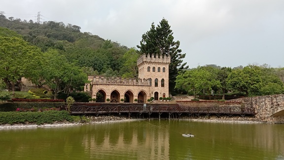 turistička atrakcija, dvorac, Tajvan, turizam, naselju na području, vanjski dio, arhitektura, zgrada