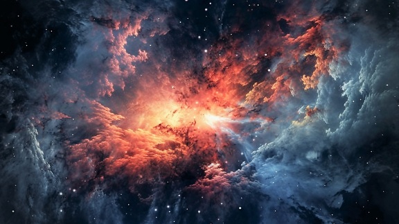 matka, etsintä, tähti, alkuräjähdys, tähteä, nebula, tähtitiede, kosmos