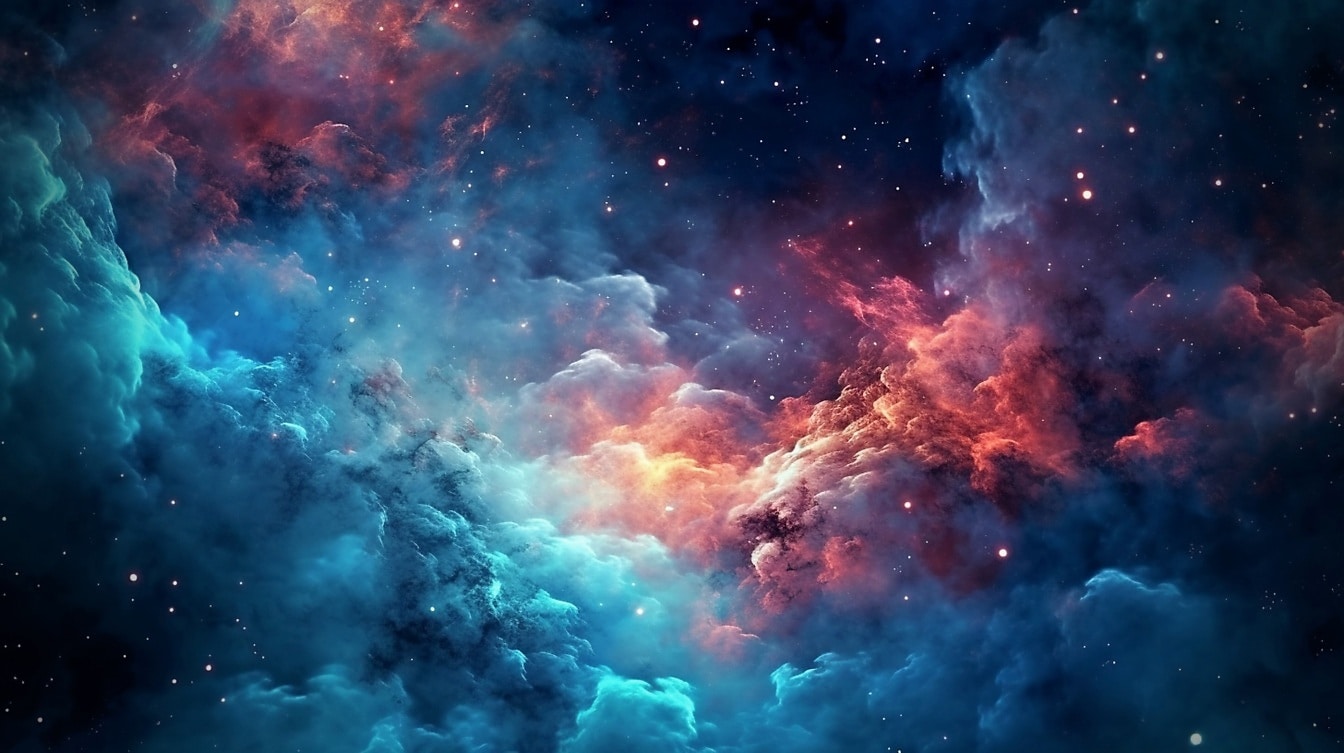 Kosmos, Exploration, unbekannt, Nebel, Raum, Licht, Sterne, Galaxie