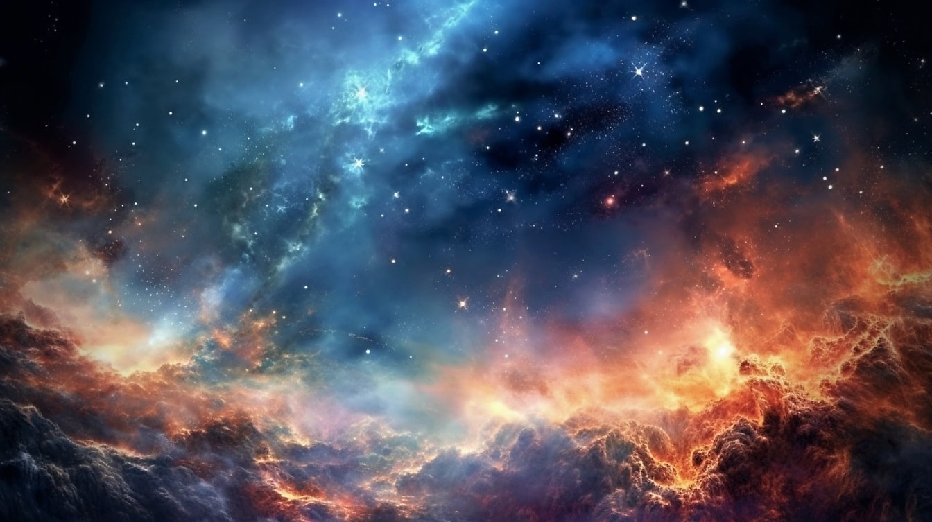 majestátní, Mlhovina, hvězdy, Tvorba, hluboká, vesmír, hvězda, prostor