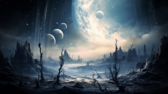 Beyond the blue planet fantasy night