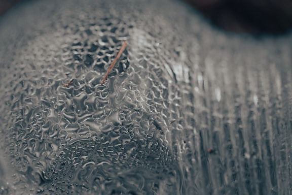 agua, congelados, textura, de cerca, cristal, patrón, superficie, húmedo