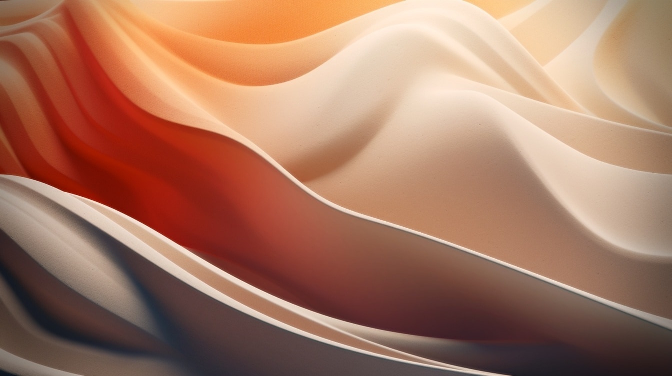 Fantasie-Färbung von glatten Wellen digitale künstlerische Textur