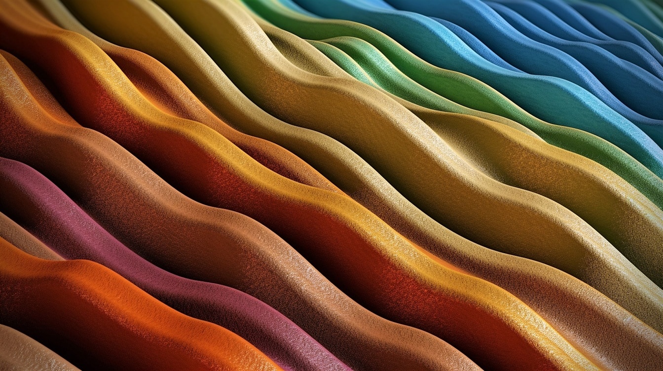 Coloración futurista colorida abstracta vibrante de textura de arco iris