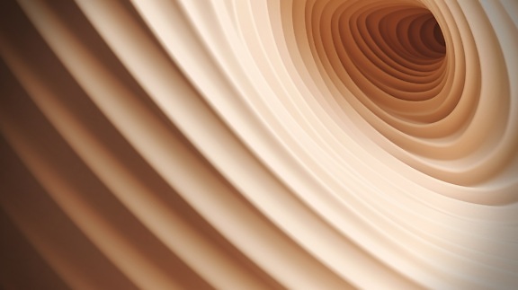 Abstract vortex smooth light brown lines background