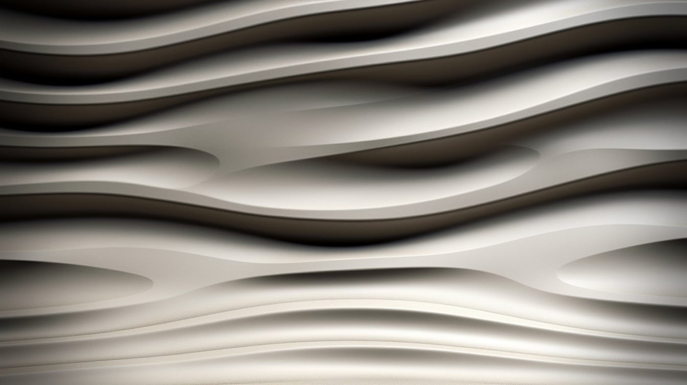 Heldere zachte vlotte grijze monochrome textuur van de lijnenfantasie