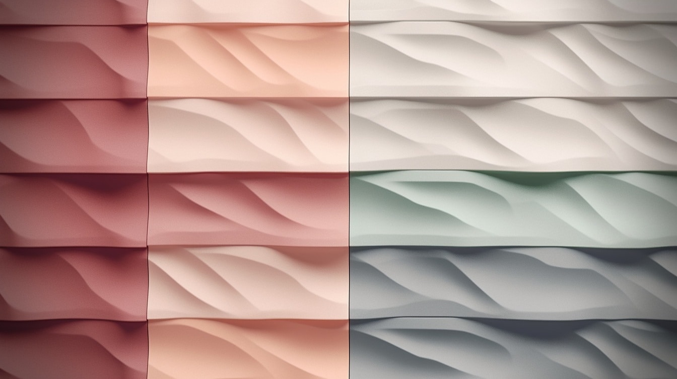 Různé barevné geometrické obdélníkové textury