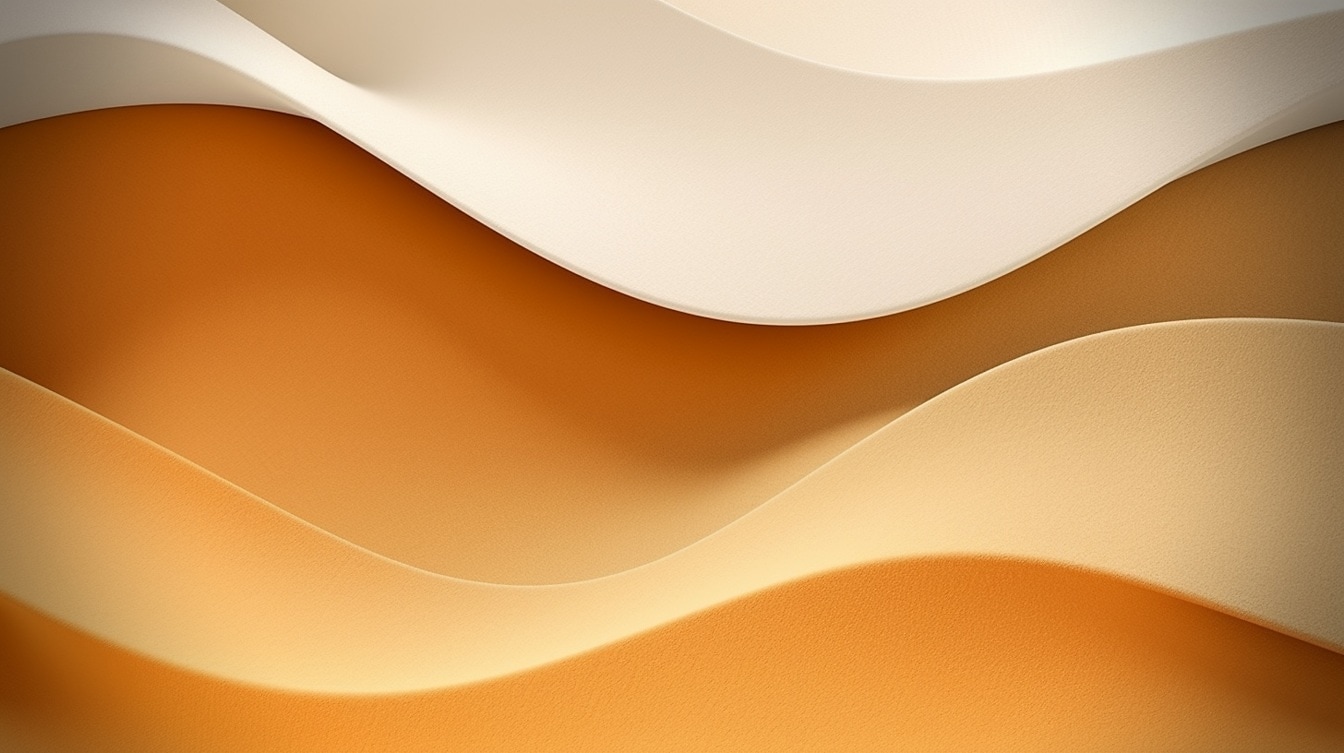 Tekstur latar belakang dinamis abstrak coklat kekuningan dan putih