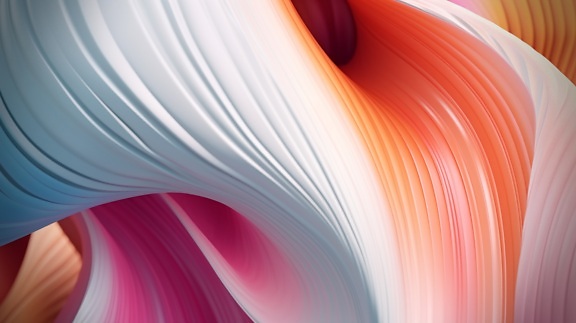 Modern futuristic curve colorful digital background