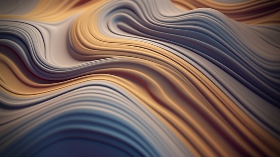 Light brown and grey abstract fluid futuristic background