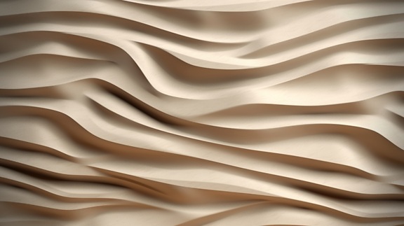 Soft light brown beige smooth curve abstract dynamic texture