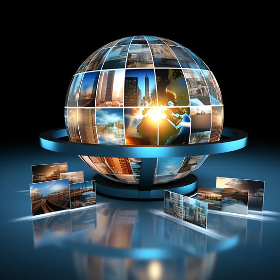 Küresel internet multimedya fotoğrafçılık veritabanı
